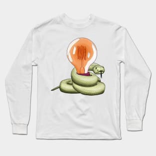 Lightbulb Snake Long Sleeve T-Shirt